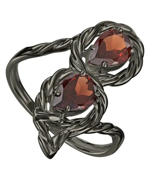 Женские Кольца_Серебро .925_ГРАНАТ__1-Лазурит-Онлайн