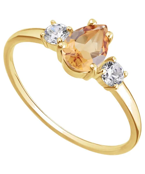 Женские Кольца_Серебро .925_ЦИТРИН_Нанокристалл_1-Лазурит-Онлайн