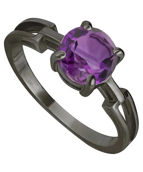 Женские Кольца_Серебро .925_АМЕТИСТ__1-Лазурит-Онлайн