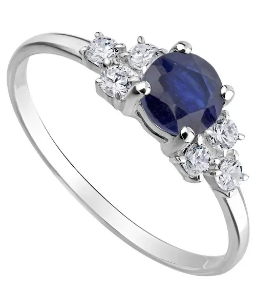 Женские Кольца_Серебро .925_САПФИР_Нанокристалл_1-Лазурит-Онлайн