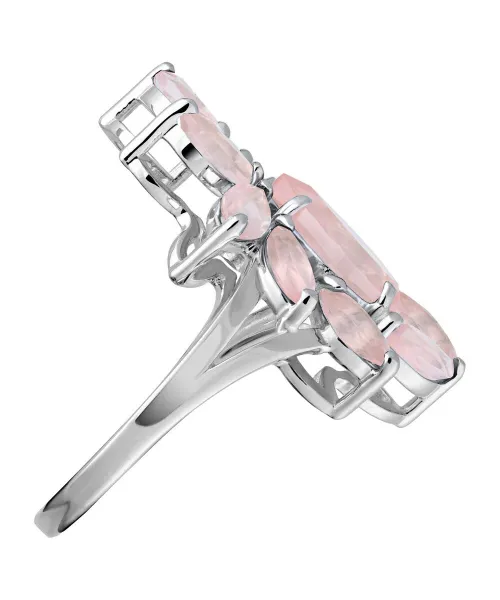 Женские Кольца_Серебро .925_КВАРЦ__5-Лазурит-Онлайн