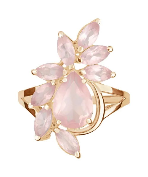 Женские Кольца_Серебро .925_КВАРЦ__3-Лазурит-Онлайн