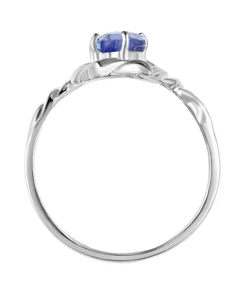 Женские Кольца_Серебро .925_ТАНЗАНИТ__3-Лазурит-Онлайн