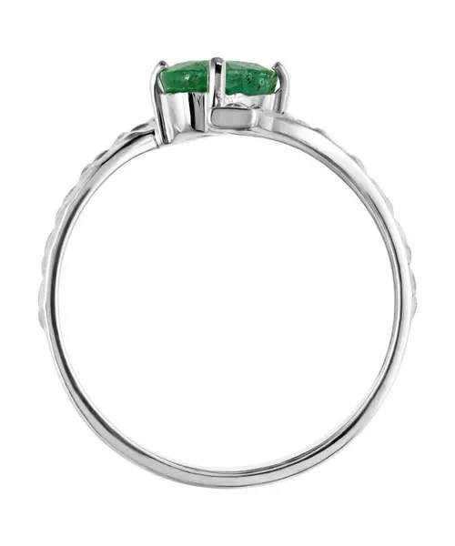 Женские Кольца_Серебро .925_ИЗУМРУД__3-Лазурит-Онлайн