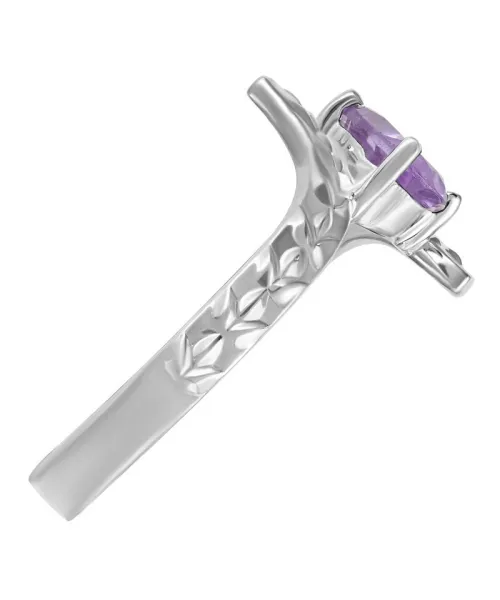 Женские Кольца_Серебро .925_АМЕТИСТ__3-Лазурит-Онлайн