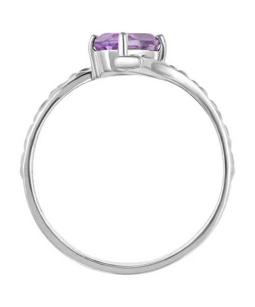 Женские Кольца_Серебро .925_АМЕТИСТ__4-Лазурит-Онлайн