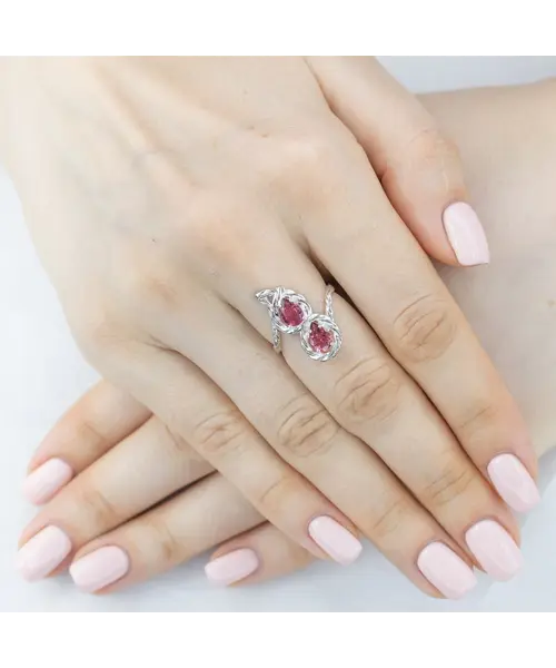 Женские Кольца_Серебро .925_ТУРМАЛИН__5-Лазурит-Онлайн