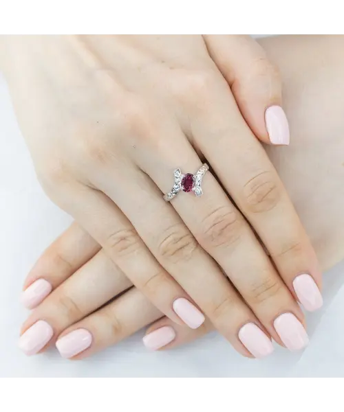 Женские Кольца_Серебро .925_ТУРМАЛИН__5-Лазурит-Онлайн