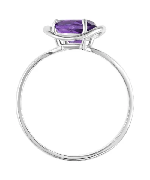 Женские Кольца_Серебро .925_АМЕТИСТ__4-Лазурит-Онлайн