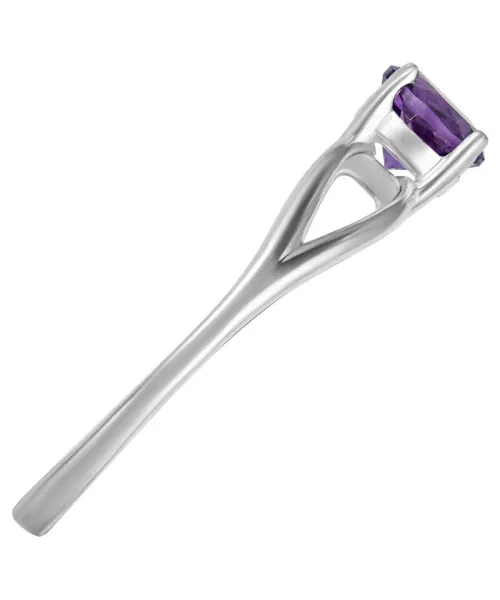 Женские Кольца_Серебро .925_АМЕТИСТ__3-Лазурит-Онлайн