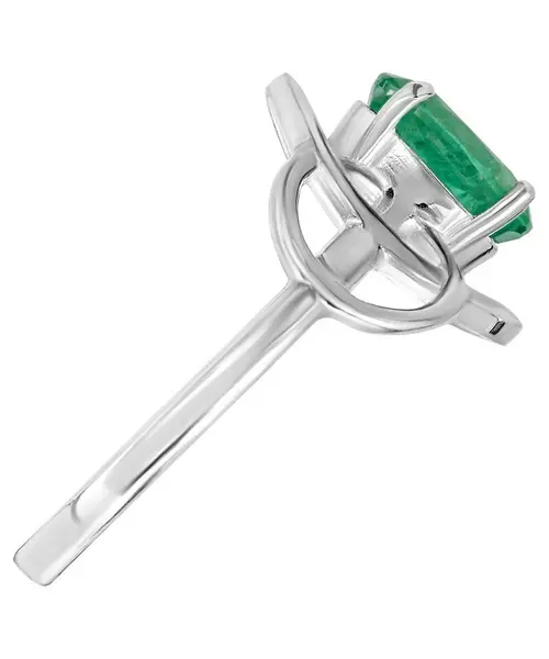 Женские Кольца_Серебро .925_ИЗУМРУД__3-Лазурит-Онлайн