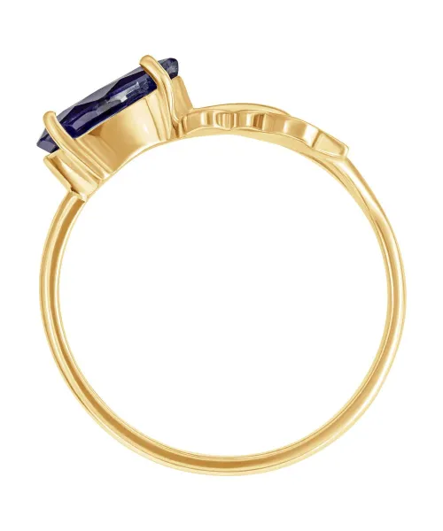 Женские Кольца_Серебро .925_САПФИР__3-Лазурит-Онлайн