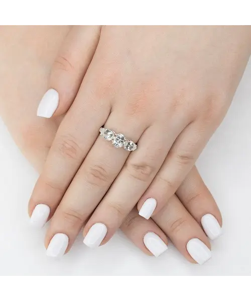 Женские Кольца_Серебро .925_АКВАМАРИН_Нанокристалл_6-Лазурит-Онлайн