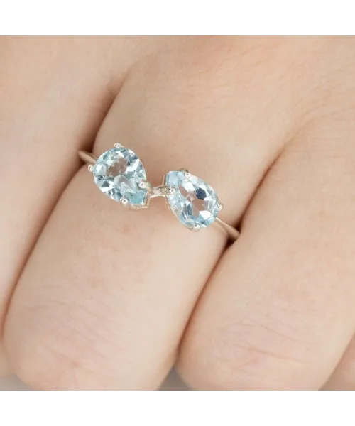 Женские Кольца_Серебро .925_ТОПАЗ__5-Лазурит-Онлайн