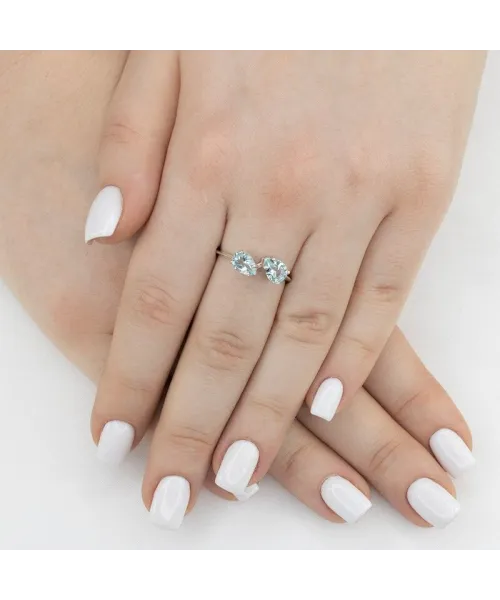 Женские Кольца_Серебро .925_ТОПАЗ__6-Лазурит-Онлайн