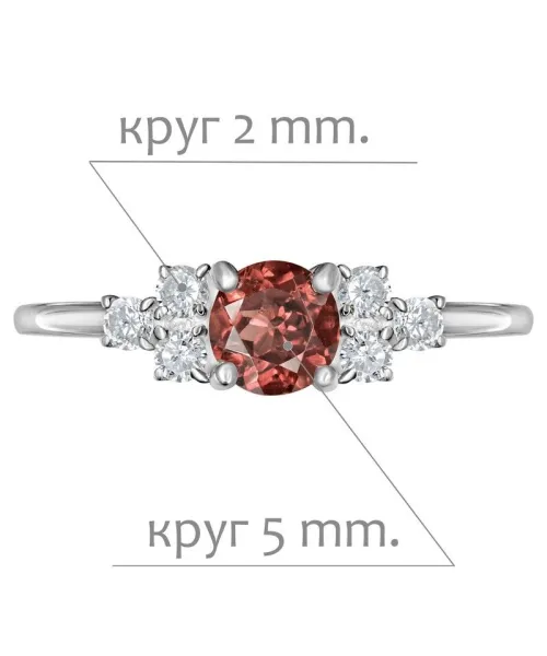 Женские Кольца_Серебро .925_ГРАНАТ_Нанокристалл_2-Лазурит-Онлайн