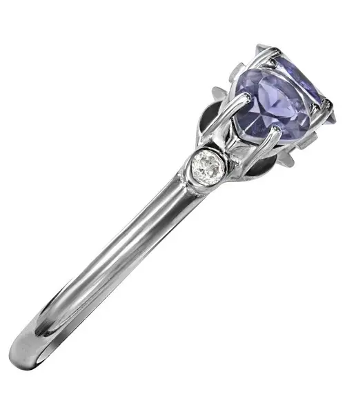 Женские Кольца_Серебро .925_ИОЛИТ_Нанокристалл_4-Лазурит-Онлайн