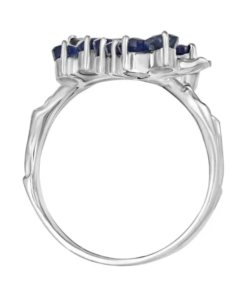 Женские Кольца_Серебро .925_САПФИР__4-Лазурит-Онлайн