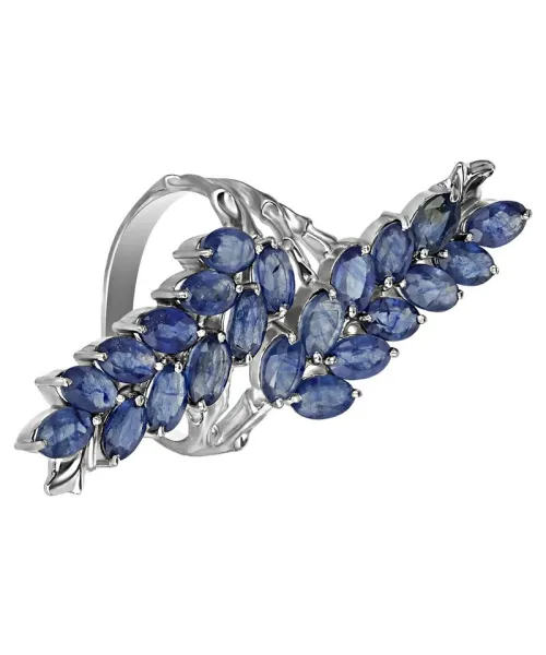 Женские Кольца_Серебро .925_САПФИР__5-Лазурит-Онлайн