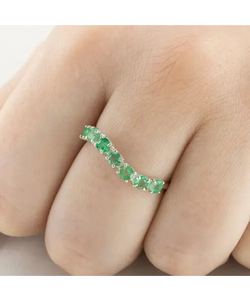 Женские Кольца_Серебро .925_ИЗУМРУД__5-Лазурит-Онлайн