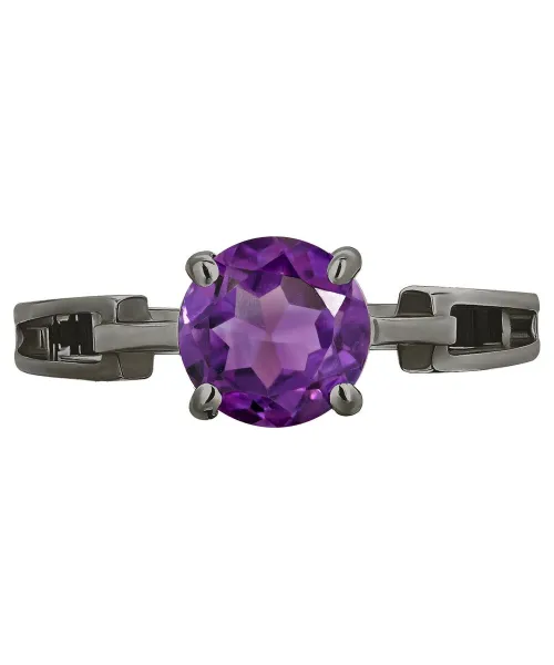 Женские Кольца_Серебро .925_АМЕТИСТ__3-Лазурит-Онлайн