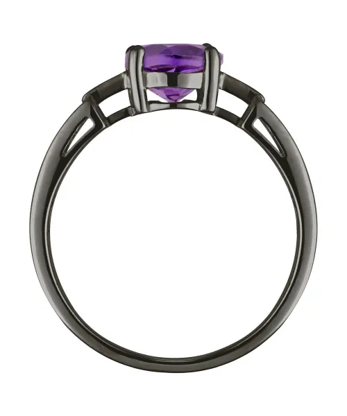 Женские Кольца_Серебро .925_АМЕТИСТ__4-Лазурит-Онлайн