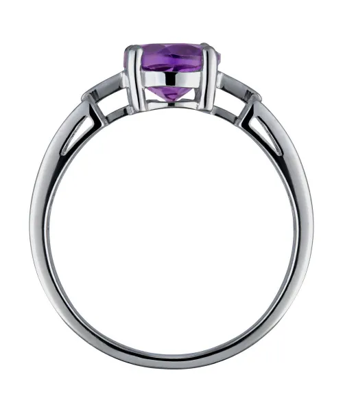 Женские Кольца_Серебро .925_АМЕТИСТ__4-Лазурит-Онлайн