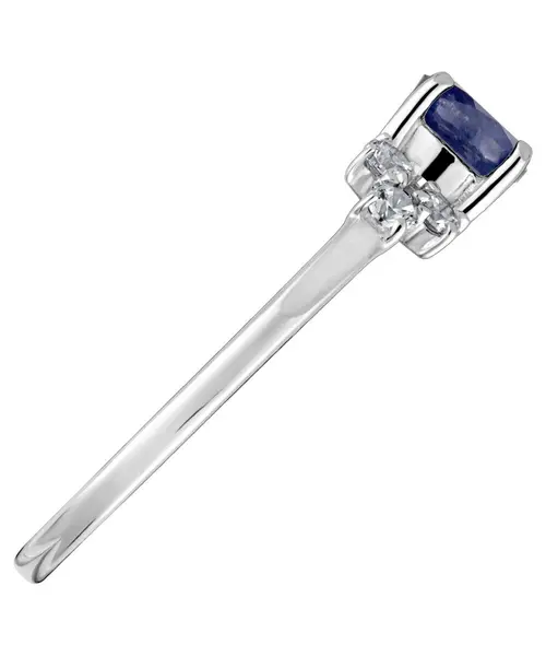 Женские Кольца_Серебро .925_САПФИР_Нанокристалл_5-Лазурит-Онлайн