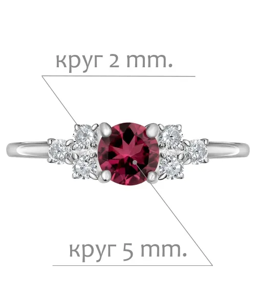 Женские Кольца_Серебро .925_ТУРМАЛИН_Нанокристалл_2-Лазурит-Онлайн