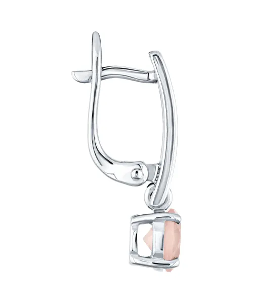 Женские Серьги_Серебро .925_КВАРЦ__3-Лазурит-Онлайн