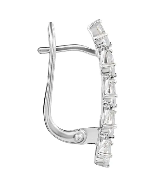 Женские Серьги_Серебро .925__Нанокристалл_2-Лазурит-Онлайн