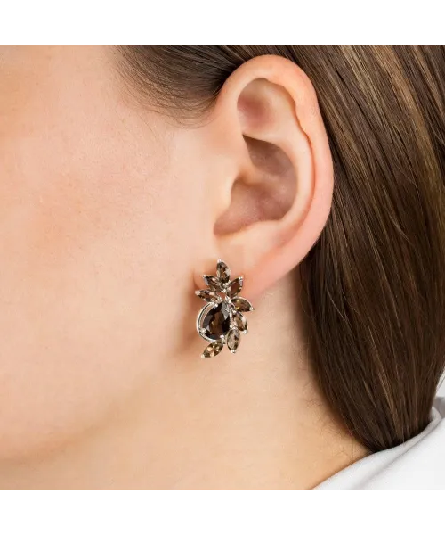 Женские Серьги_Серебро .925_РАУХТОПАЗ__3-Лазурит-Онлайн