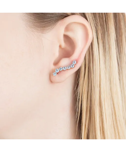 Женские Серьги_Серебро .925_ТОПАЗ__5-Лазурит-Онлайн