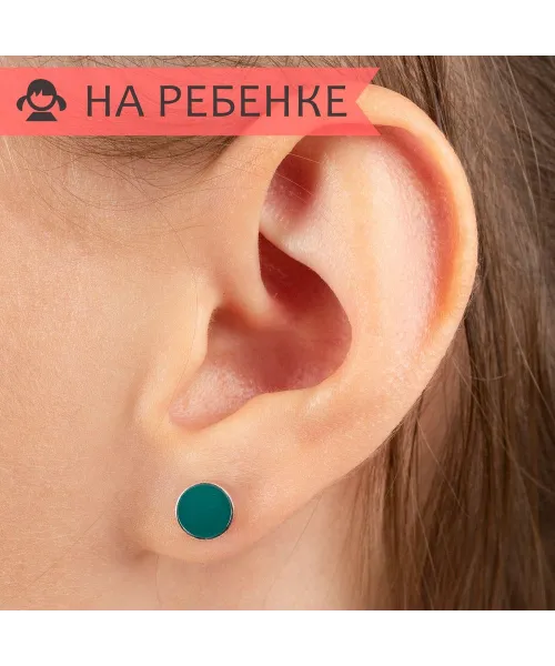 Женские Серьги_Серебро .925___3-Лазурит-Онлайн