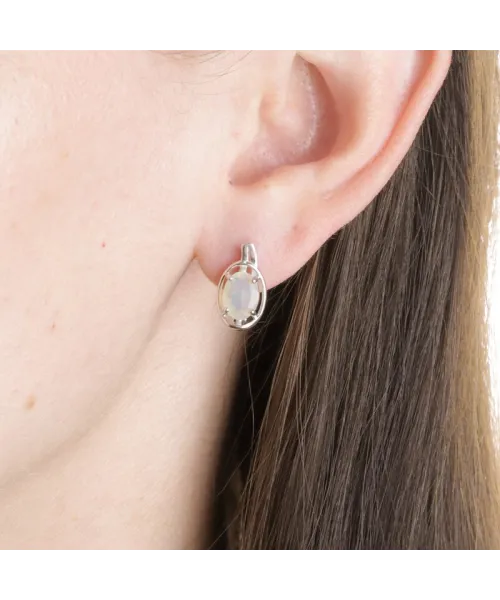 Женские Серьги_Серебро .925_ОПАЛ__3-Лазурит-Онлайн