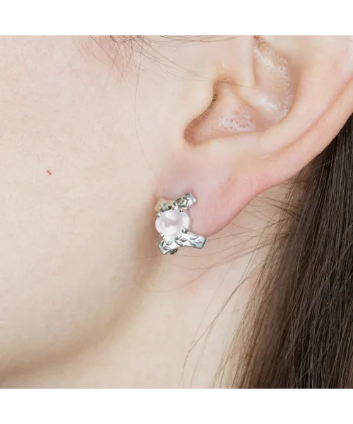 Женские Серьги_Серебро .925_КВАРЦ__3-Лазурит-Онлайн