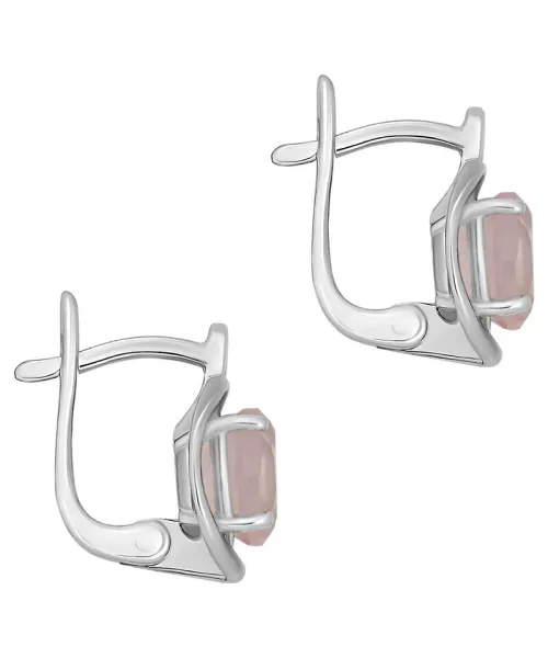 Женские Серьги_Серебро .925_КВАРЦ__2-Лазурит-Онлайн