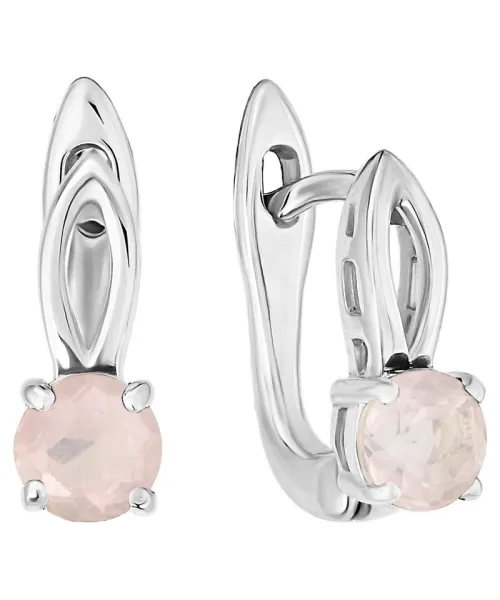 Женские Серьги_Серебро .925_КВАРЦ__1-Лазурит-Онлайн