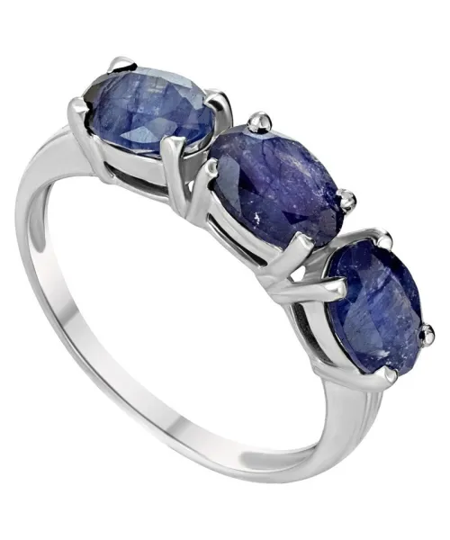 Женские Кольца_Серебро .925_САПФИР__1-Лазурит-Онлайн