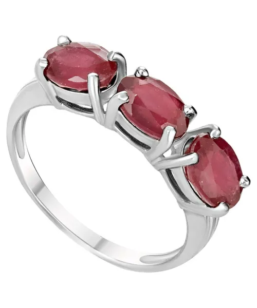 Женские Кольца_Серебро .925_РУБИН__1-Лазурит-Онлайн