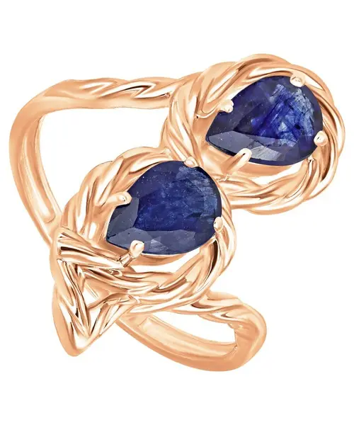 Женские Кольца_Серебро .925_САПФИР__1-Лазурит-Онлайн