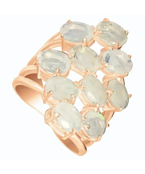 Женские Кольца_Серебро .925_ОПАЛ__1-Лазурит-Онлайн