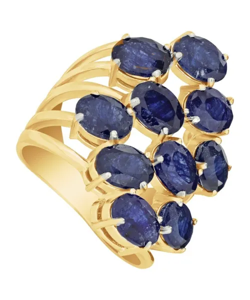 Женские Кольца_Серебро .925_САПФИР__1-Лазурит-Онлайн