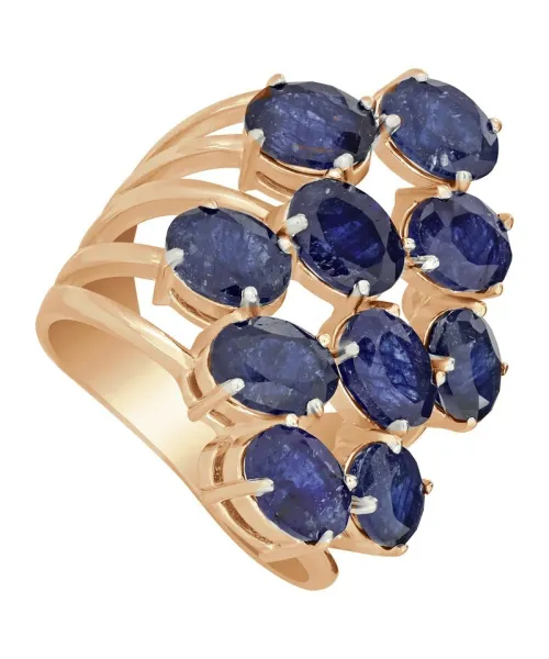 Женские Кольца_Серебро .925_САПФИР__1-Лазурит-Онлайн