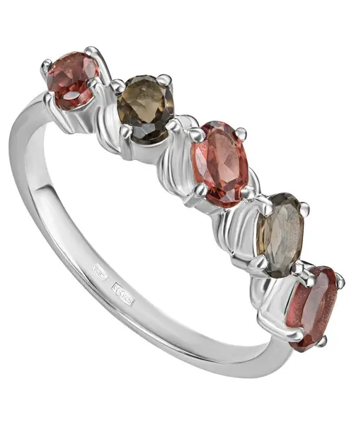 Женские Кольца_Серебро .925_ГРАНАТ__1-Лазурит-Онлайн