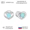 Женские Серьги_Серебро .925_АПАТИТ__1-Лазурит-Онлайн