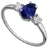 Женские Кольца_Серебро .925_САПФИР_Нанокристалл_1-Лазурит-Онлайн