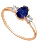 Женские Кольца_Серебро .925_САПФИР_Нанокристалл_1-Лазурит-Онлайн
