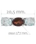 Женские Кольца_Серебро .925_ГРАНАТ__2-Лазурит-Онлайн