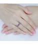 Женские Кольца_Серебро .925_АМЕТИСТ__5-Лазурит-Онлайн